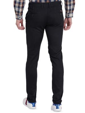 black solid chinos - 16640551 - Standard Image - 3