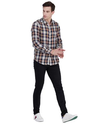 black solid chinos - 16640551 - Standard Image - 4