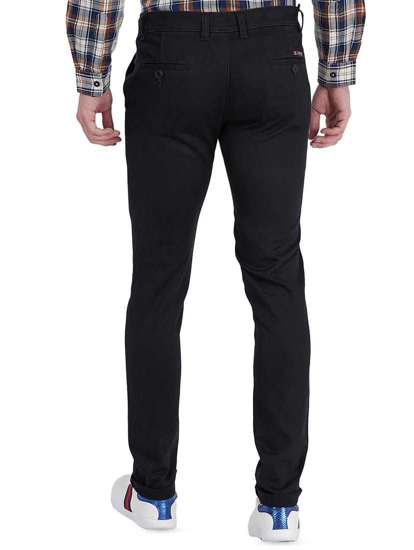 black solid chinos - 16640551 - Zoom Image - 3