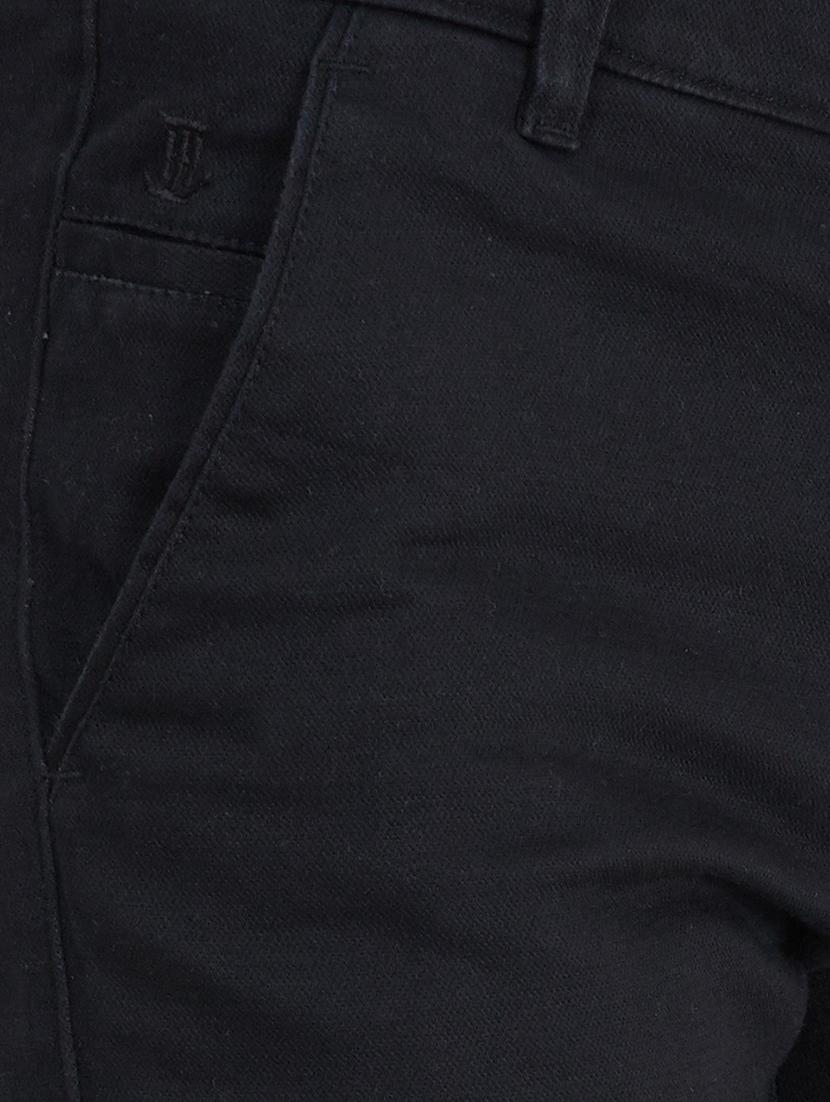 black solid chinos - 16640551 - Zoom Image - 5