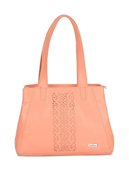 pink leatherette (pu) regular handbag - 16640940 - Standard Image - 1