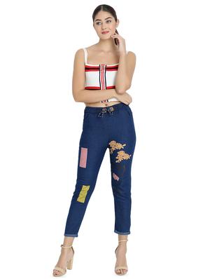 drawstring waist printed jogger - 16641376 - Standard Image - 4