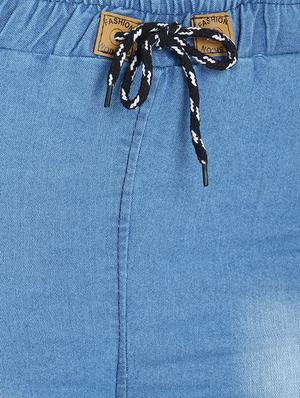 drawstring waist printed jogger - 16641380 - Standard Image - 5