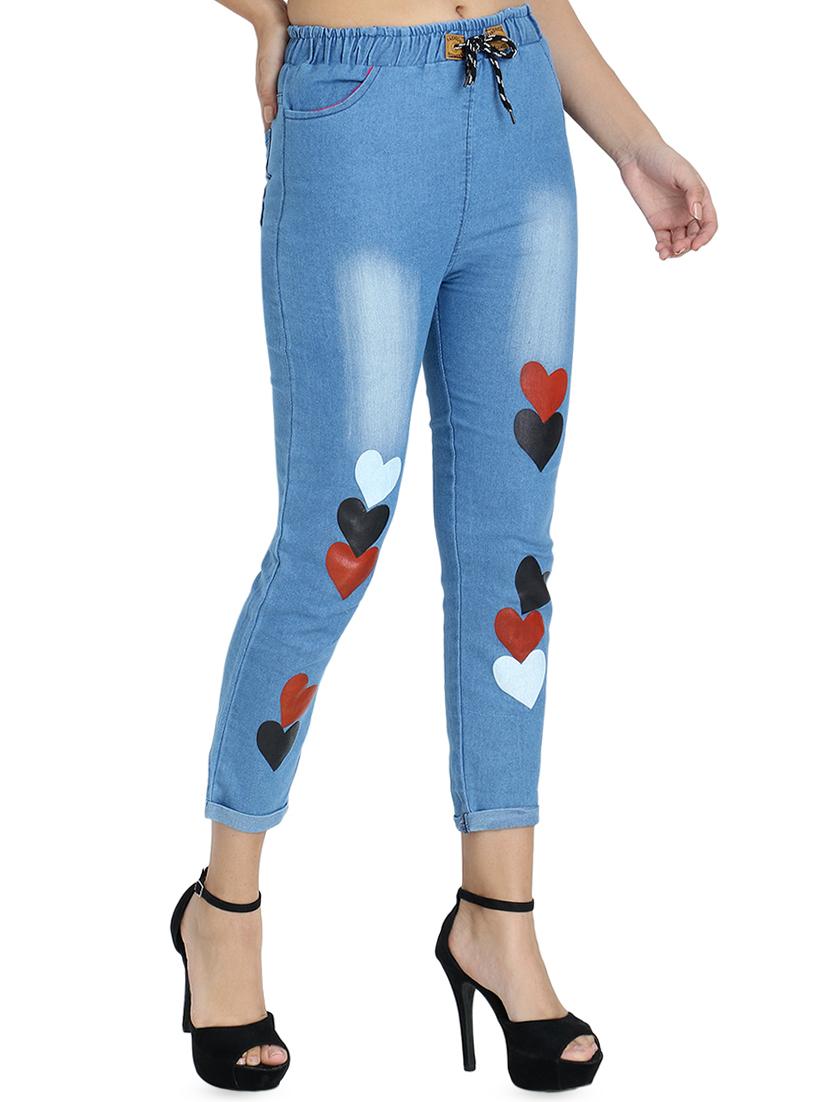 drawstring waist printed jogger - 16641380 - Zoom Image - 2