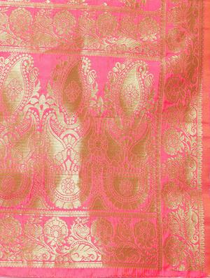floral banarasi dupatta - 16641402 - Standard Image - 2