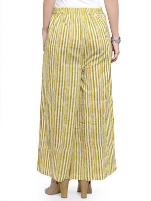 high rise striped flared palazzo - 16641481 - Standard Image - 3