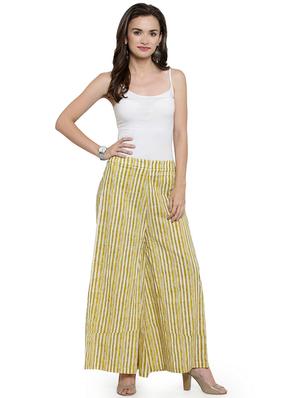 high rise striped flared palazzo - 16641481 - Standard Image - 4