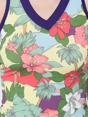 racer back floral tankini - 16641840 - Standard Image - 5