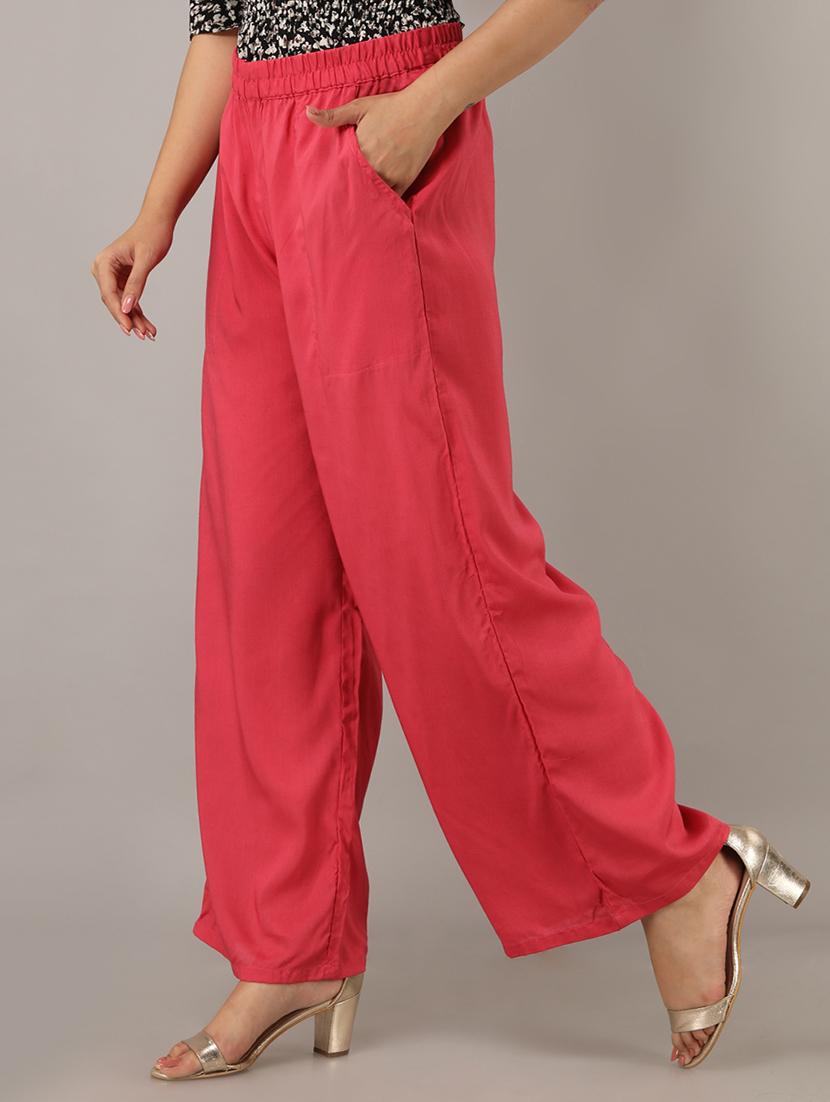 pocket detail straight palazzo - 16642112 - Zoom Image - 2