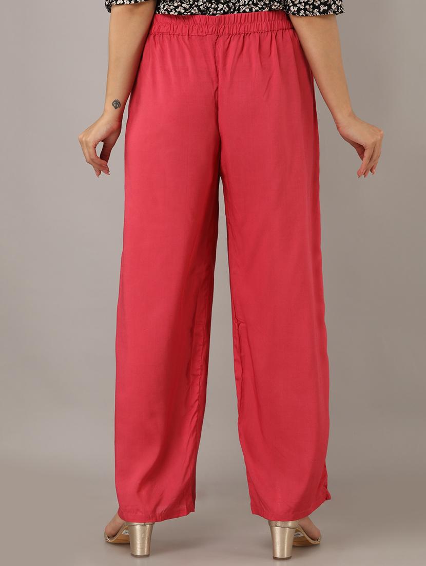 pocket detail straight palazzo - 16642112 - Zoom Image - 3