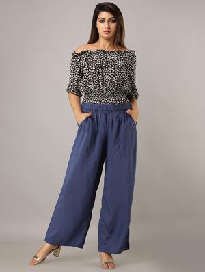 pocket detail straight palazzo - 16642113 - Standard Image - 4