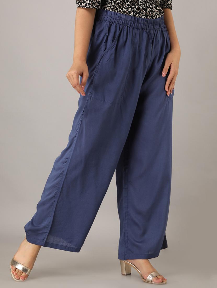 pocket detail straight palazzo - 16642113 - Zoom Image - 2