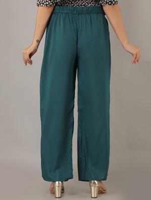 pocket detail straight palazzo - 16642114 - Standard Image - 3