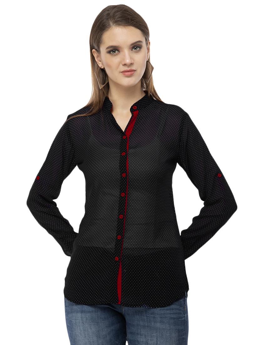 polka dots straight kurti - 16642471 - Zoom Image - 1