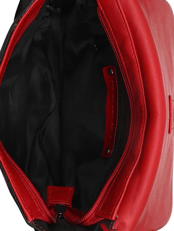 red leatherette (pu) regular sling bag - 16642652 - Zoom Image - 3