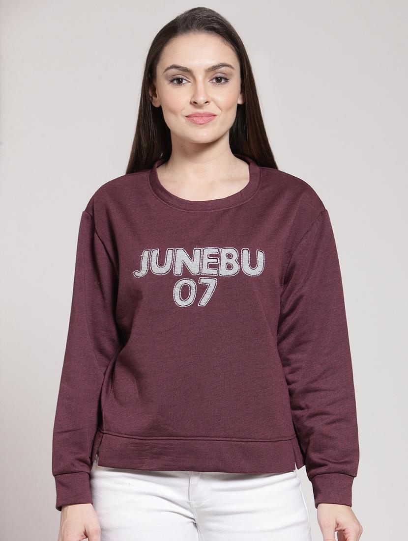 crew neck quirky print pullover - 16642807 - Zoom Image - 1
