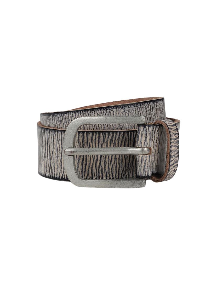 grey leather belt - 16643062 - Zoom Image - 1