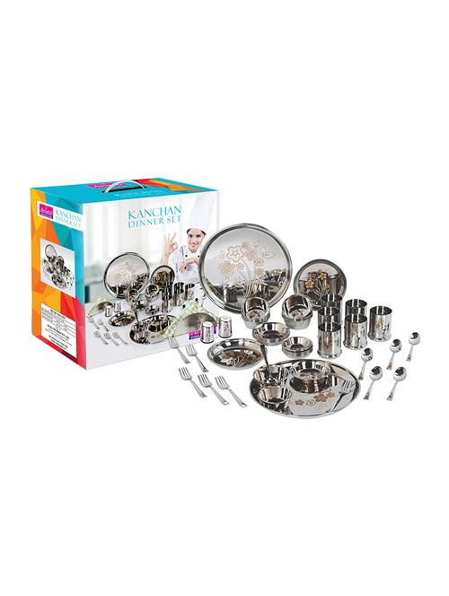 stainless steel dinner set of 56 pcs - 16643433 - Standard Image - 1