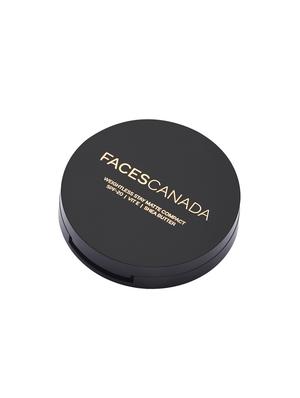 faces canada weightless stay matte compact spf-20 vitamin e & shea butter 9g ivory 01 - 16643559 - Standard Image - 3