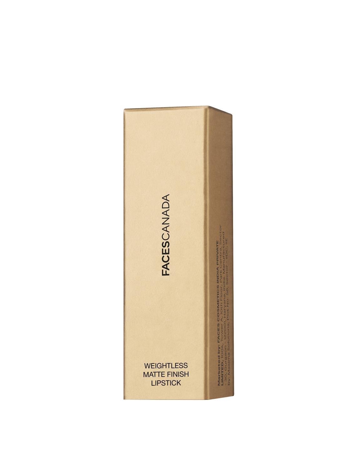faces canada weightless matte finish lipstick forsake beauty 01 4g - 16643592 - Zoom Image - 3