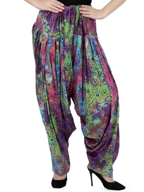 abstract printed salwar - 16643661 - Very Small Image - 1