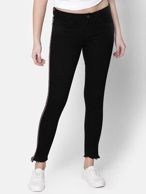 side taped frayed hem jean - 16643884 - Standard Image - 2