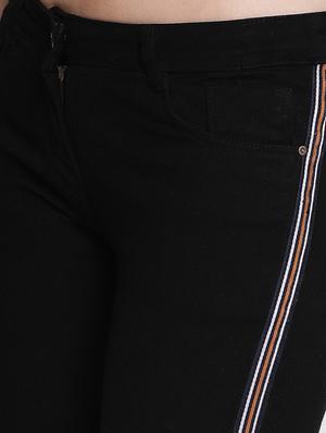 side taped frayed hem jean - 16643884 - Standard Image - 5