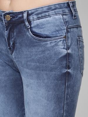 stone washed skinny fit jean - 16643885 - Standard Image - 5