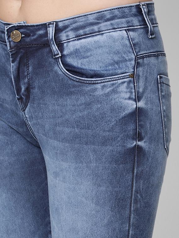 stone washed skinny fit jean - 16643885 - Zoom Image - 5