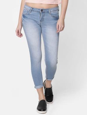 skinny fit stone washed jeans - 16643889 - Standard Image - 2