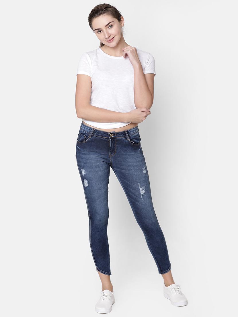 skinny fit stone washed jeans - 16643892 - Zoom Image - 1
