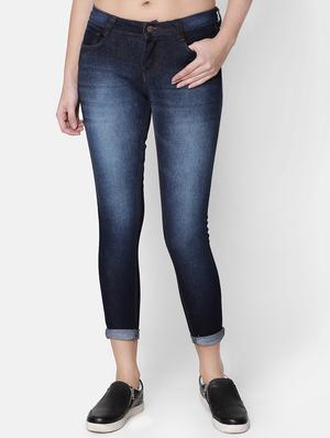 skinny fit stone washed jeans - 16643894 - Standard Image - 2