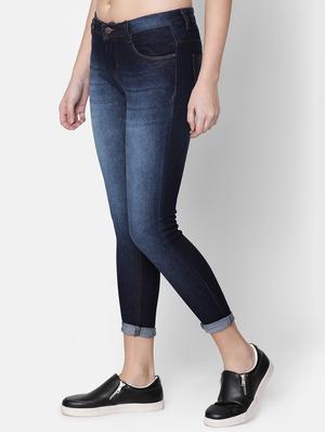 skinny fit stone washed jeans - 16643894 - Standard Image - 3