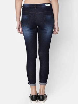 skinny fit stone washed jeans - 16643894 - Standard Image - 4