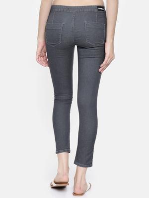 skinny fit solid jean - 16643897 - Standard Image - 4