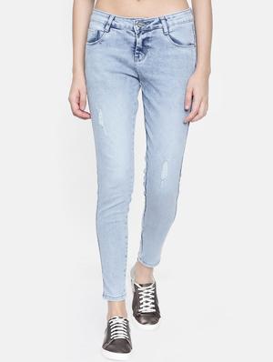 skinny fit stone washed jeans - 16643906 - Standard Image - 2