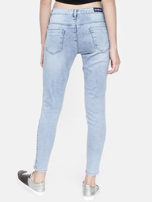 skinny fit stone washed jeans - 16643906 - Standard Image - 4