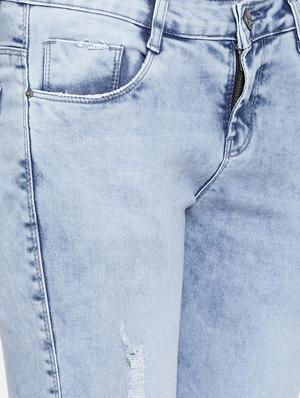 skinny fit stone washed jeans - 16643906 - Standard Image - 5