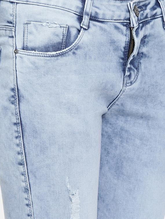 skinny fit stone washed jeans - 16643906 - Zoom Image - 5