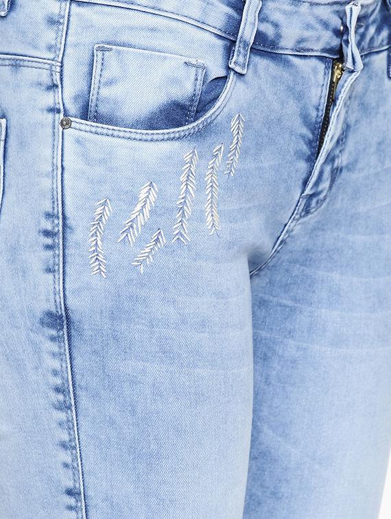 skinny fit stone washed jeans - 16643907 - Zoom Image - 5