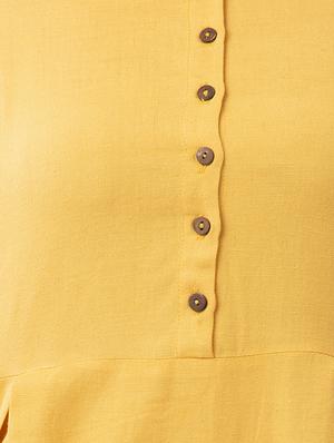 solid flared kurta - 16644158 - Standard Image - 4