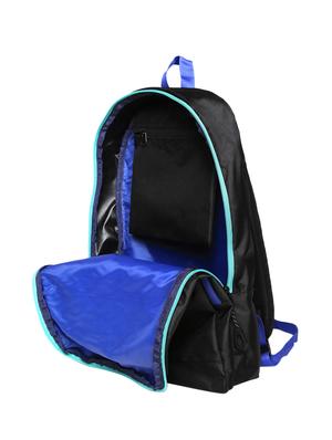 black polyester backpack - 16644162 - Standard Image - 3