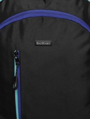 black polyester backpack - 16644162 - Standard Image - 5