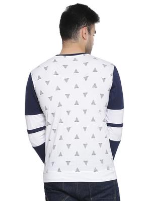 white printed sweatshirt - 16644710 - Standard Image - 3