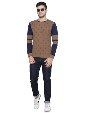 brown printed t-shirt - 16644712 - Standard Image - 4