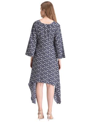 Asymmetric ethnic dress - 16644868 - Standard Image - 3