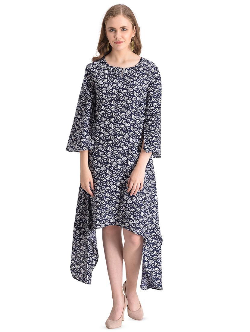 Asymmetric ethnic dress - 16644868 - Zoom Image - 1