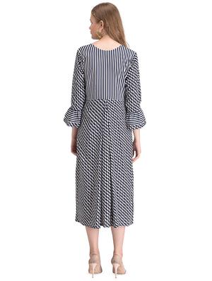A-line ethnic dress - 16644872 - Standard Image - 3