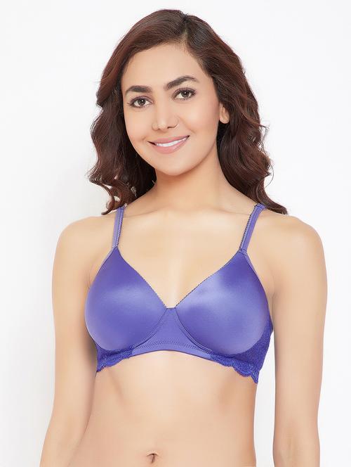 lace detail t-shirt bra - 16644915 - Standard Image - 1