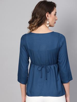 tie back gathered top - 16645025 - Standard Image - 4